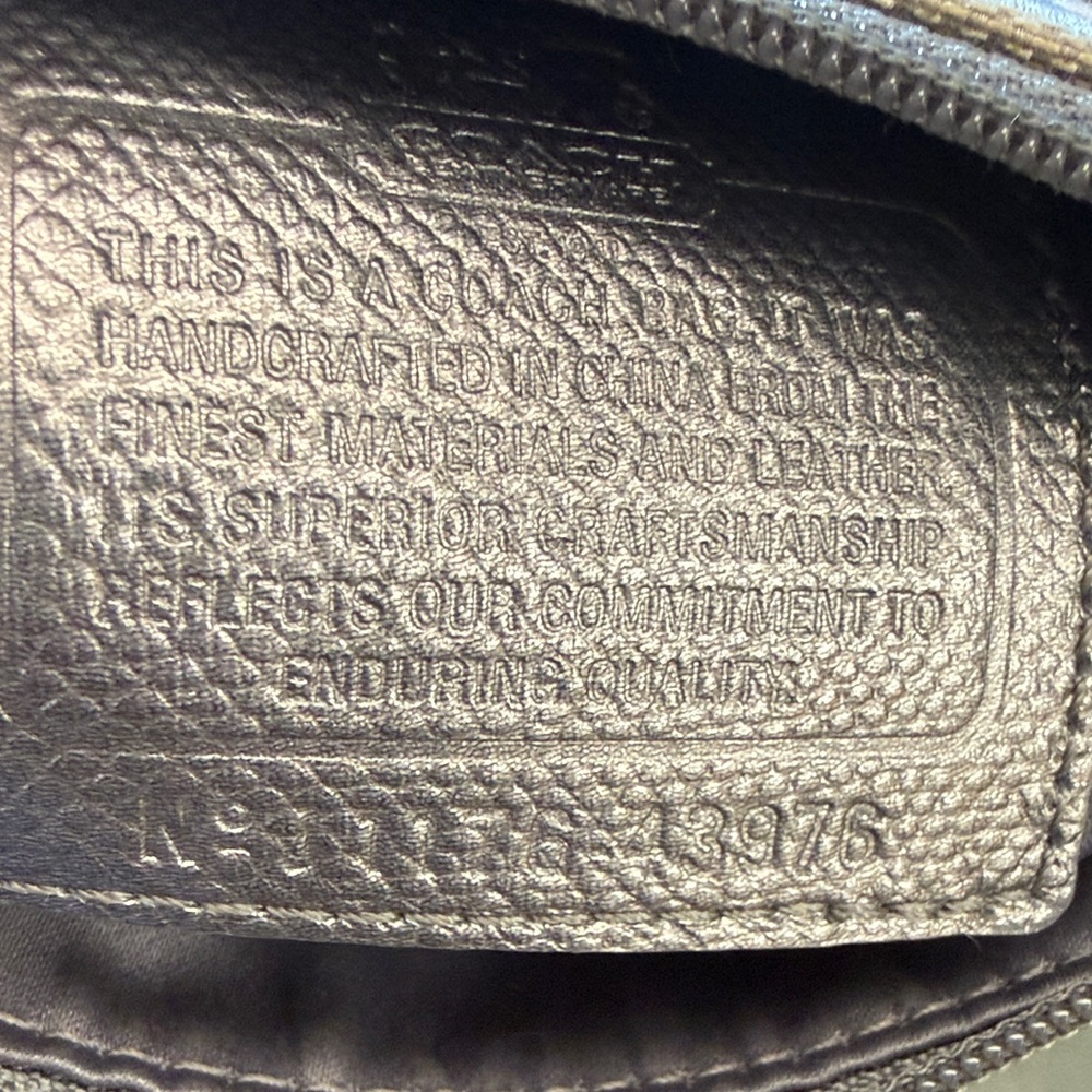 Coach Gray Messenger Bag - Picture 6 of 6